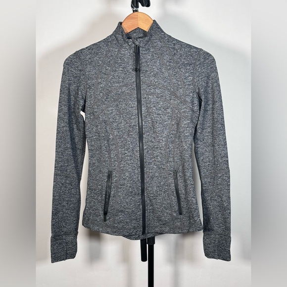 NWOT Lululemon Define Jacket Heathered Black - Picture 5 of 9